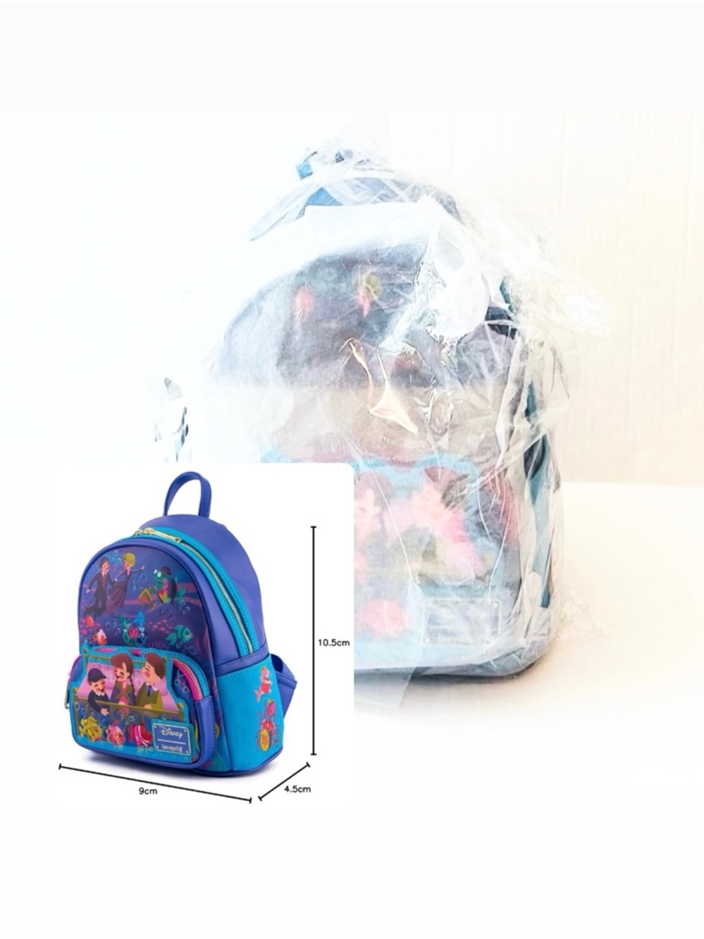 Loungefly Disney Bedknobs and Broomsticks Beautiful Briny Ballroom Mini Backpack
